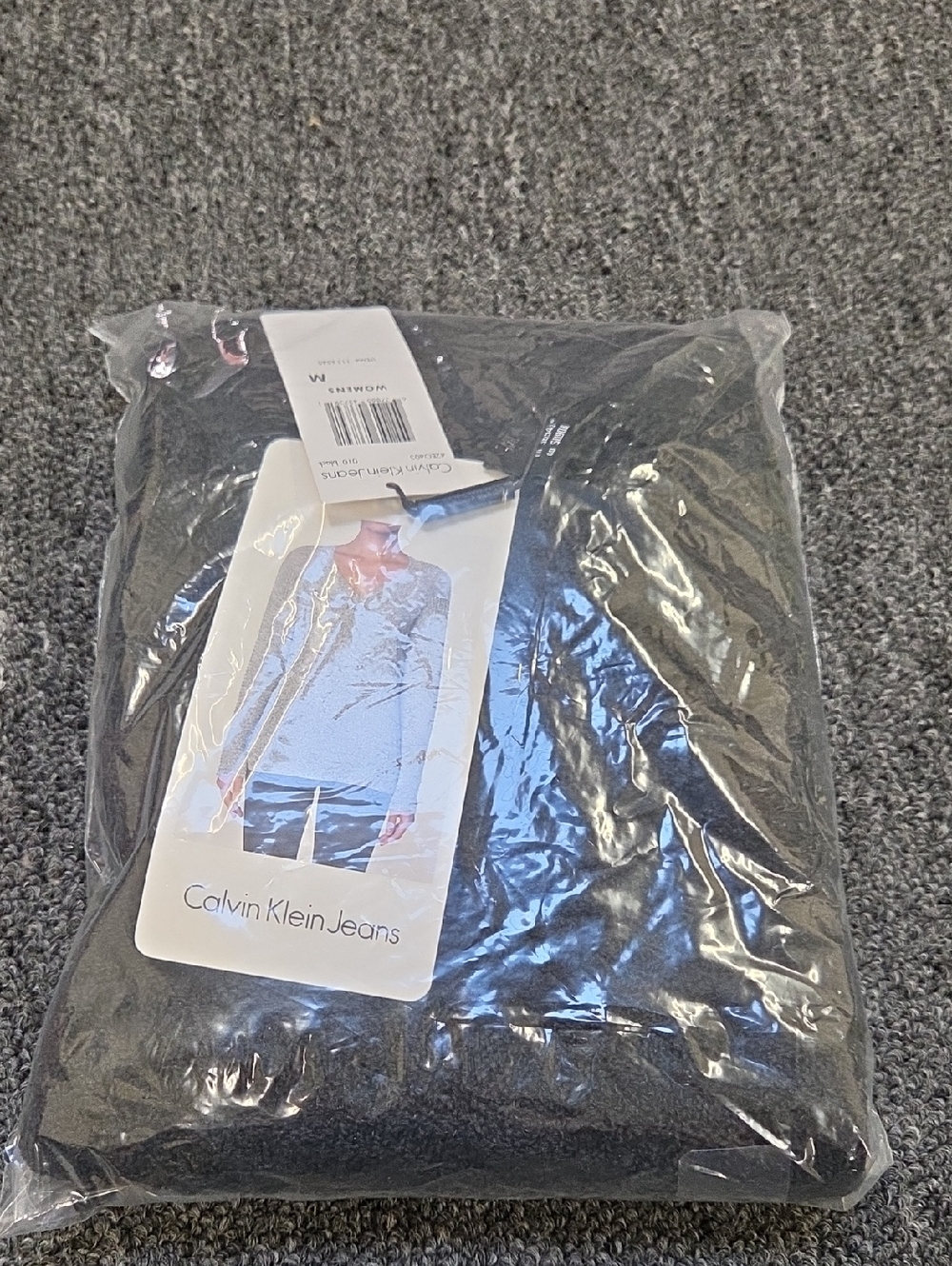 (#2) Calvin Klein Jeans Black Crewneck Sweater